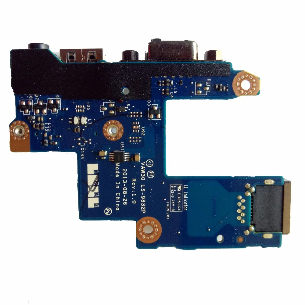 Для Dell E5440 USB аудио LAN VGA порт плата LS 9832P 0G1WYK G1WYK 100% протестирована Быстрая