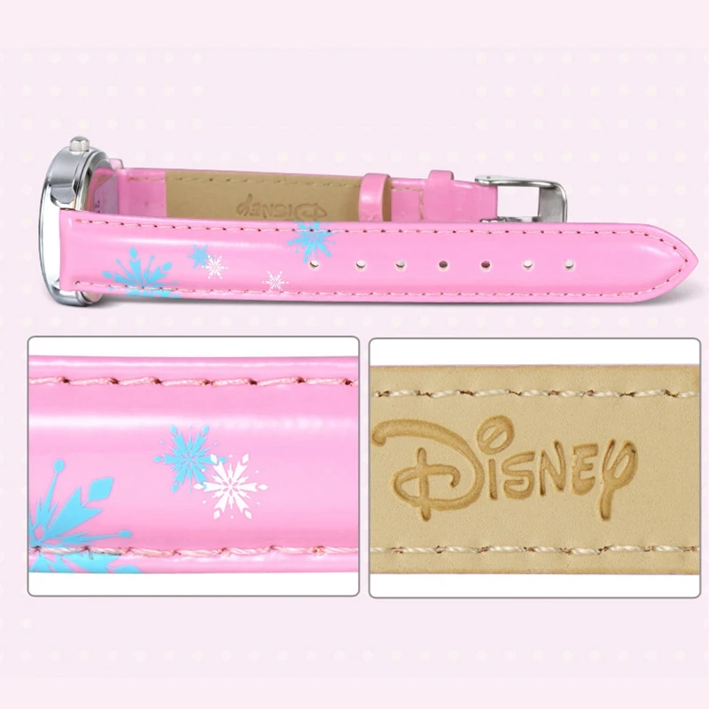 Princess Girls Blue Pink Color Female Luxury Crystal Watch Kids Love Beautiful Snow Child Fashion Casual Wristwatch Hand Clocks