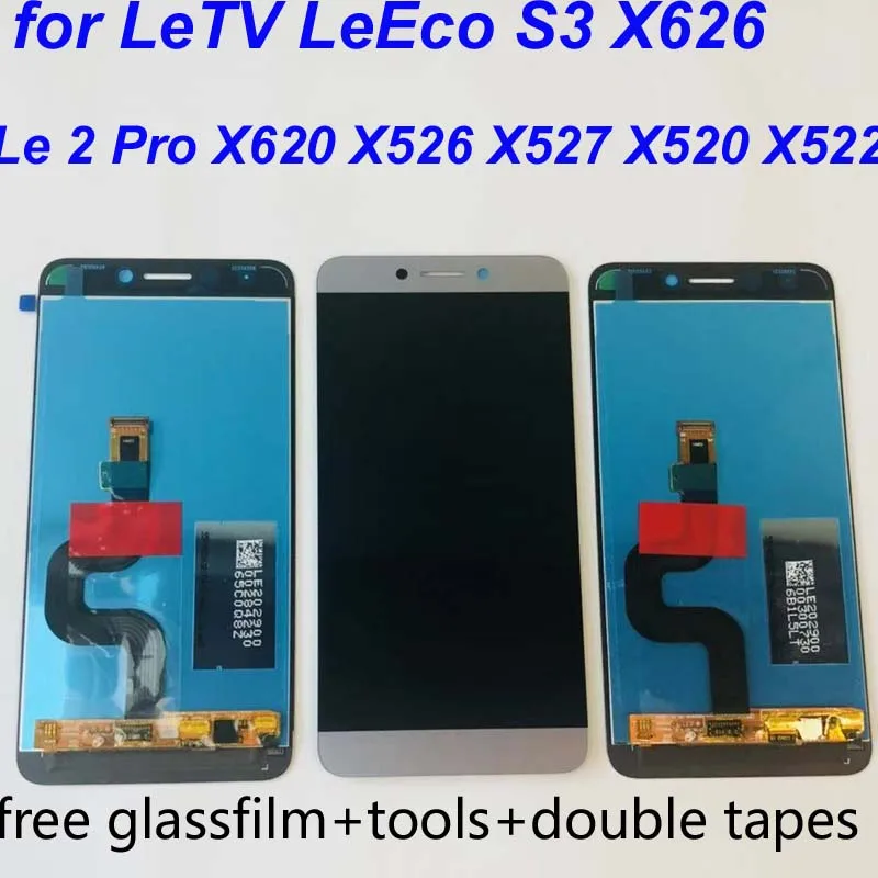 Le2 X527 X520 X522 для LeTV LeEco Le 2 ЖК-дисплей сенсорный экран для LeEco S3 X626 ЖК-дисплей Le 2 Pro X620 X526 серый