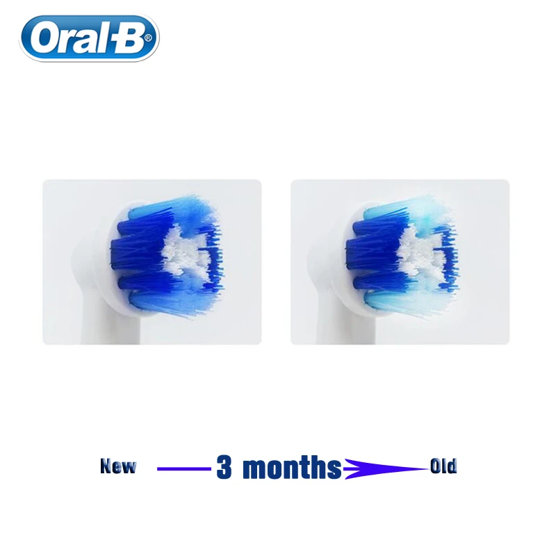 Oral B Сменная головка для зубной щетки 2 или 4 головки на один год точная Чистка