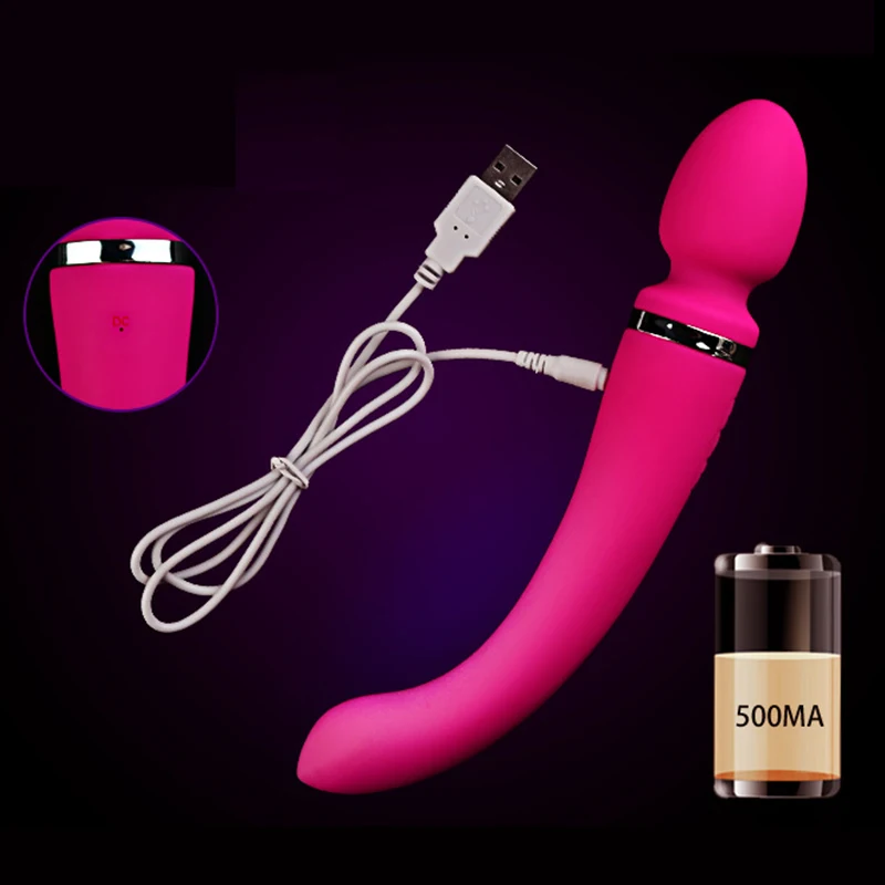 Силиконовый вибратор фаллоимитатор MQFORU волшебная палочка AV Стимулятор клитора