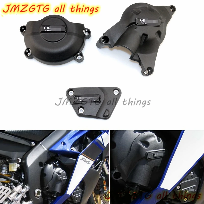 Защитный чехол для мотоцикла, чехол GB Racing для YAMAHA R6 2006-, Защитные чехлы для двигателя