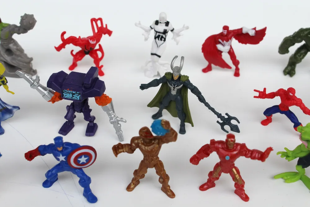 100 шт./лот/ фигурки из ПВХ marvel heros|pvc figure|marvel heroesfigure pvc |