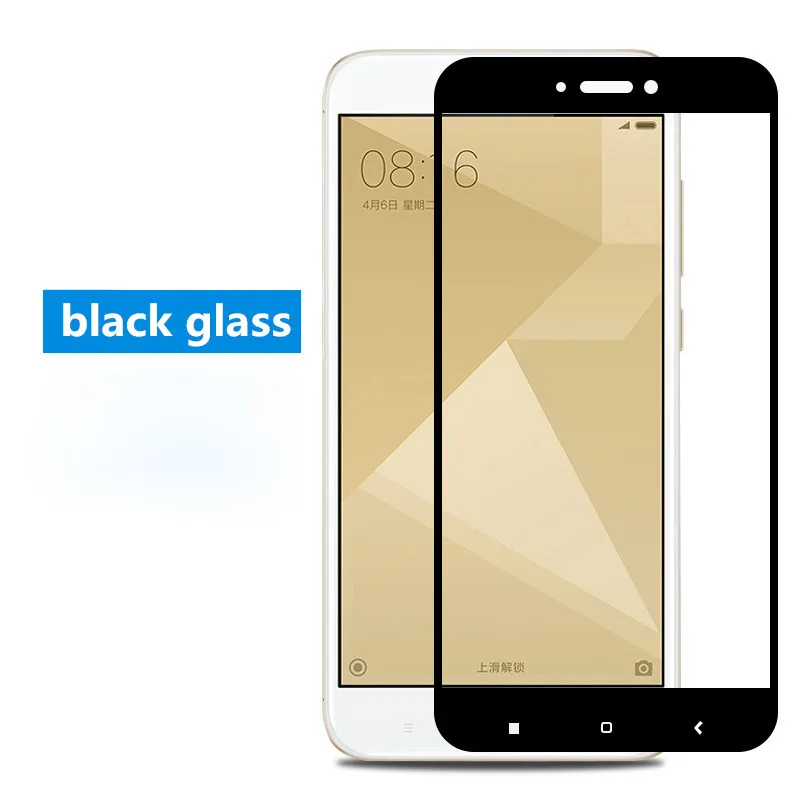 2 шт. Защитная стеклянная пленка для Xiaomi Redmi 4X Note защита экрана полное покрытие 5A