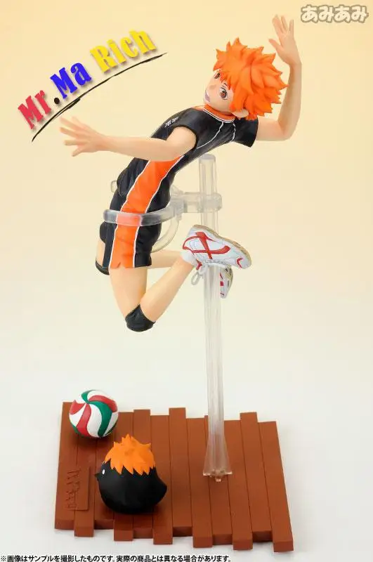 17 см Haikyuu! Hinata Syouyou 1/8 весы Фигурки ПВХ Brinquedos Коллекция игрушки для Рождественский
