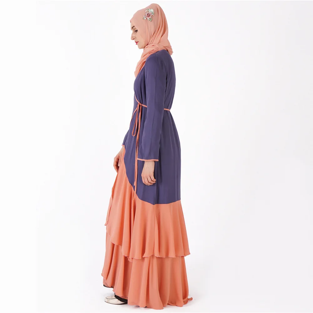 Abaya женское повседневное цветное кимоно с лотосом платье кардиган мусульманские