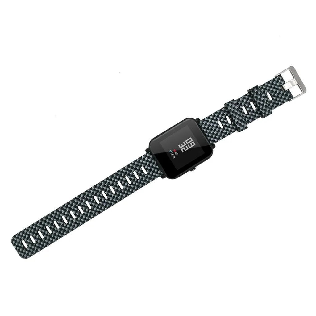 Correa amazfit ремешок Bip силиконовый ремешок для наручных часов для Xiaomi Huami Amazfit Bip Youth/LITE часы для Huami браслет L0624
