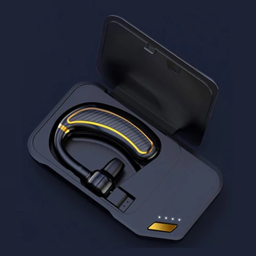 Зеленый K21 беспроводной Bluetooth 4,1 бизнес гарнитуры наушники супер долгое время ожидания для смартфонов IOS и Android - Цвет: Зеленый