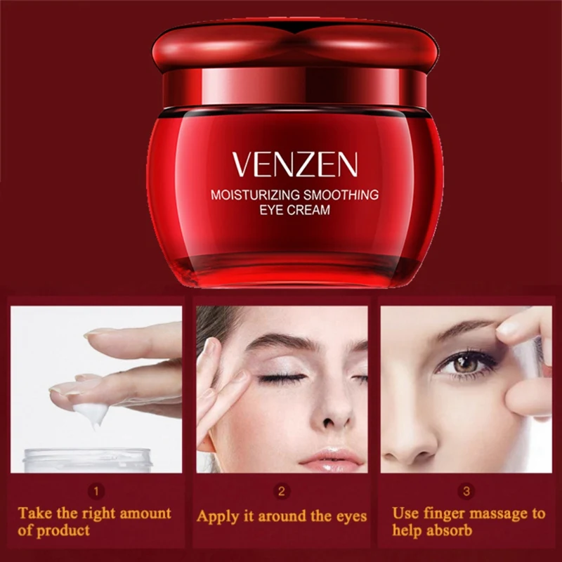 Влажный эластичный уход за кожей лица удаление отечности и темных кругов против