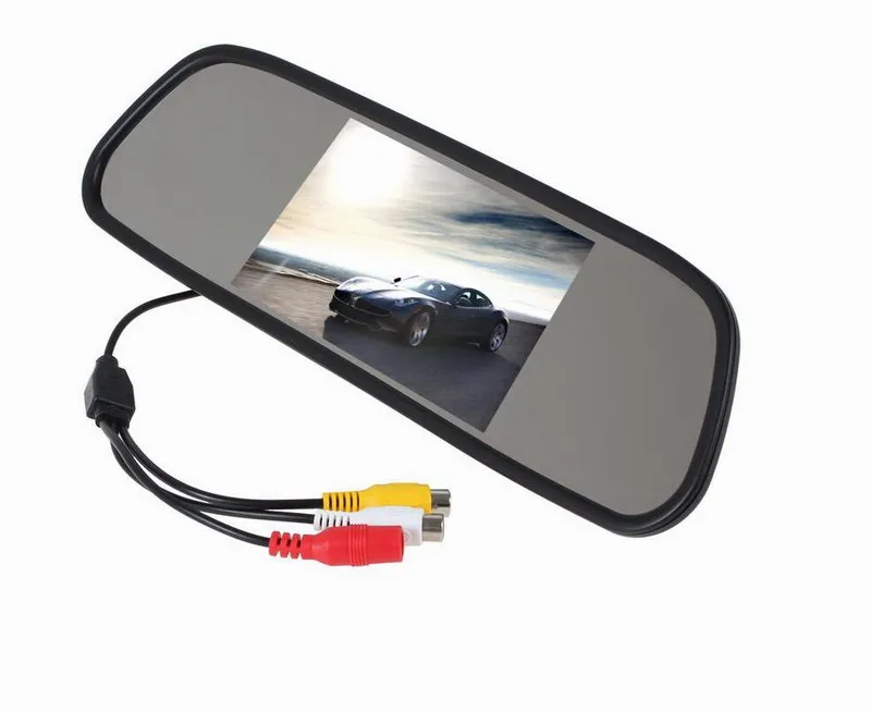 XYCING 800*480 5 дюймов TFT LCD Автомобильный Монитор парковочное зеркало заднего вида +
