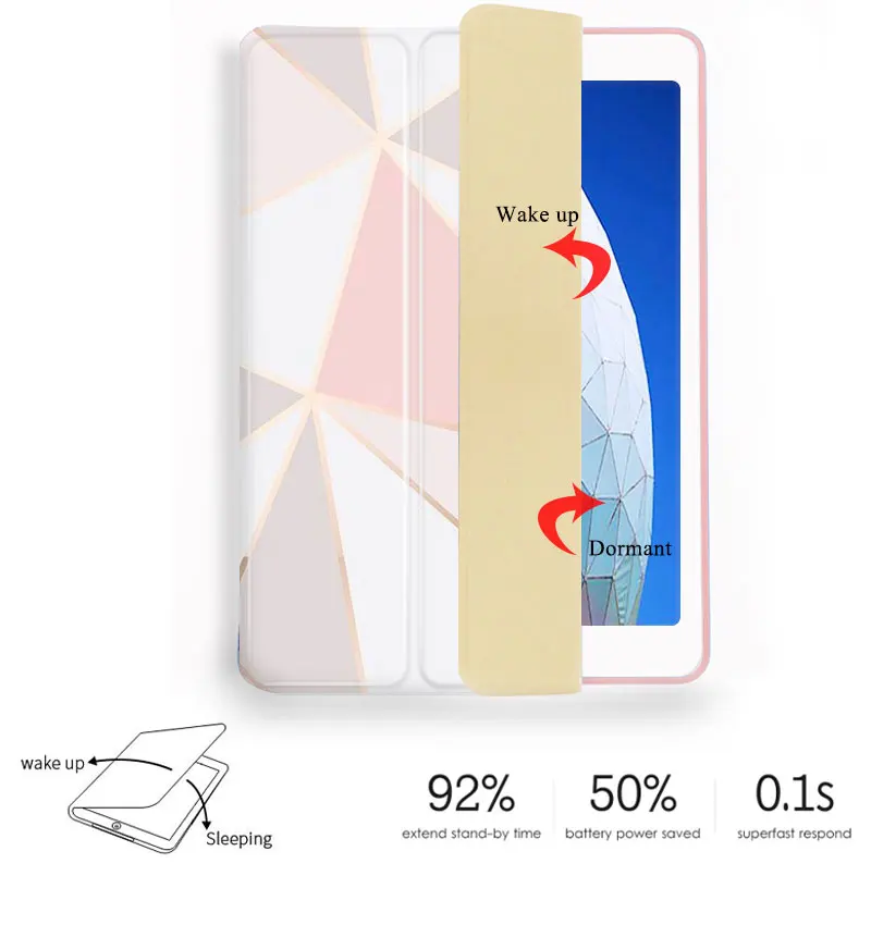 Розовое золото бриллиант с окошком для экрана для iPad Pro 9,7 воздуха 10,5 12,9 Air2 мини на возраст 2, 3, 4, 5, чехол для планшета для нового iPad 9,7