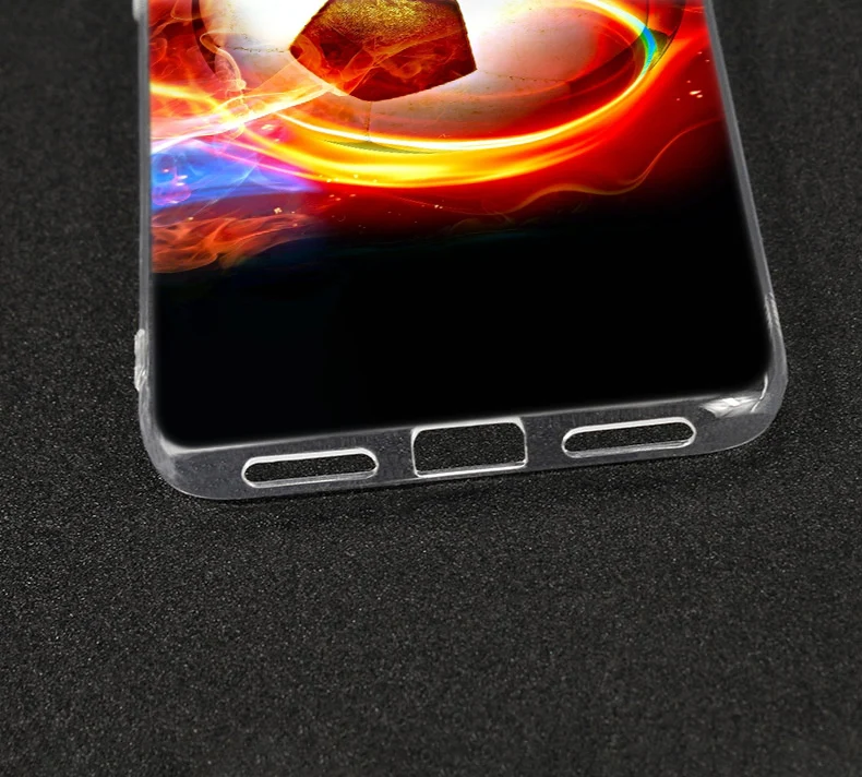 Силиконовый чехол для футбольного мяча Xiaomi Pocophone F1 9T 9 9SE 8 A2 Lite A1 Mix3 Redmi K20 7A Note 4 4X 5 6 7