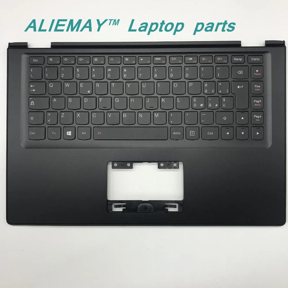 Запчасти для ноутбуков LENOVO YOGA 2 13 90205174 черная Подставка рук с подсветкой Италия
