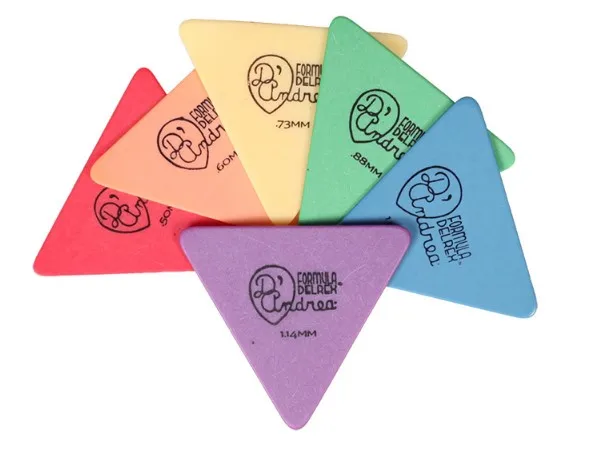 Большой треугольный медиатор для гитары Delrex D355 сделанный в США|triangle guitar|picks