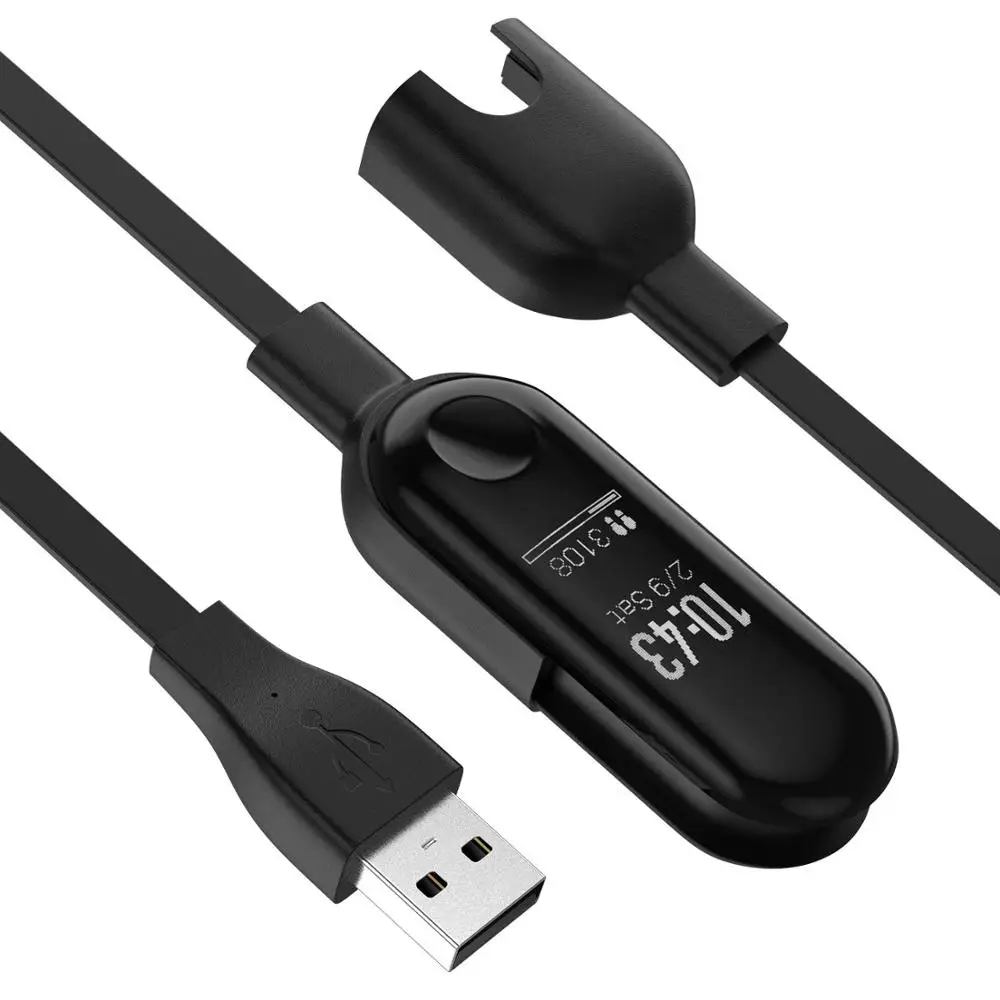 Amazfeel 50 шт./упак. mi Band 3 зарядный кабель для Xiaomi mi Band 3 браслет наручные кабели для зарядки линия mi Band 3 кабель для зарядного устройства