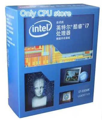 100% новый и оригинальный процессор Intel i7 5930K 3 5 ГГц 6 ядер для настольного ПК с