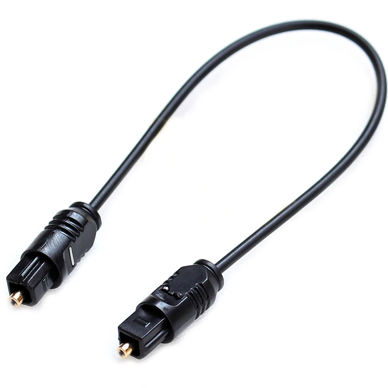 Цифровой аудио кабель TOSLINK короткий оптический для ПК ТВ DVD 18 см|audio optical cable|optical