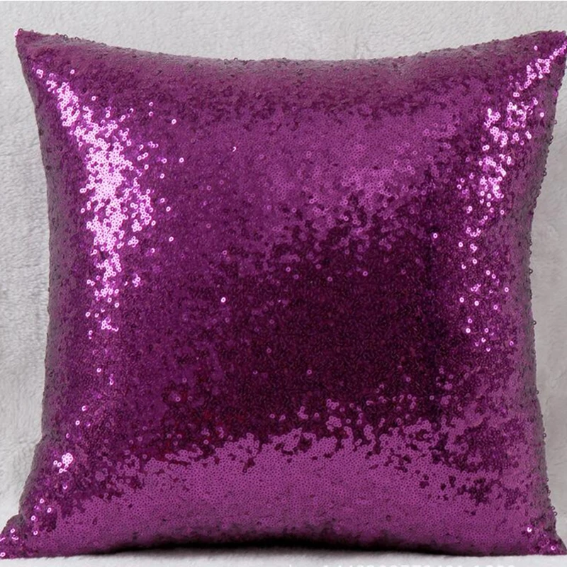 Новая мода блестками подушки случай уникальный мягкий квадратный диван