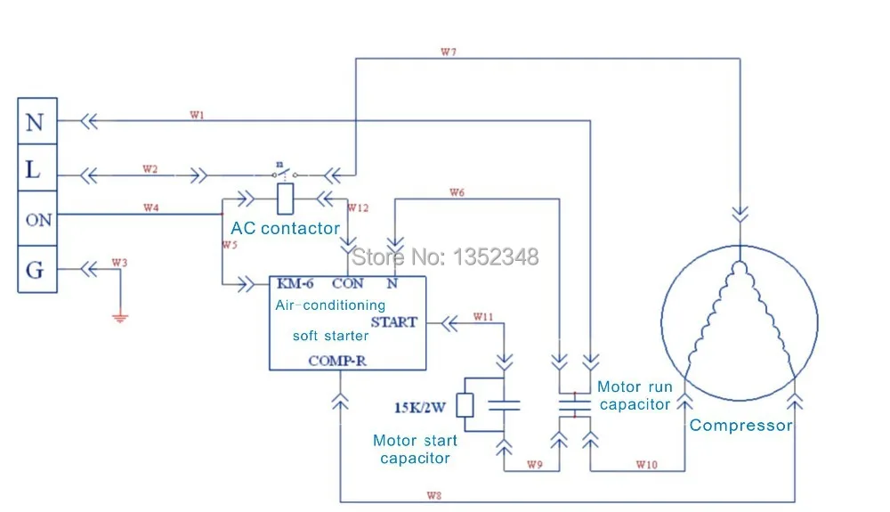 Single-phase Soft Starter | Электронные компоненты и принадлежности