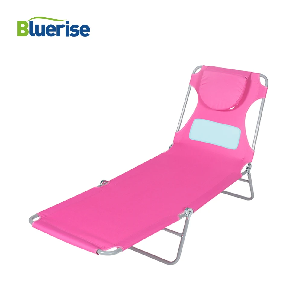BLUERISE портативный складной Отдых Чтение загара массажное кресло для шезлонга