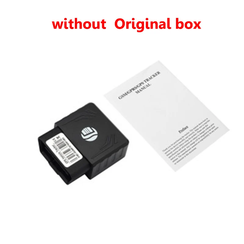 Темно-серый Maozua OBD2 автомобильный gps трекер 16PIN OBD Plug Play GSM устройство слежения gps локатор OBDII автомобиль GPRS трекер с платформой приложение - Цвет: Темно-серый