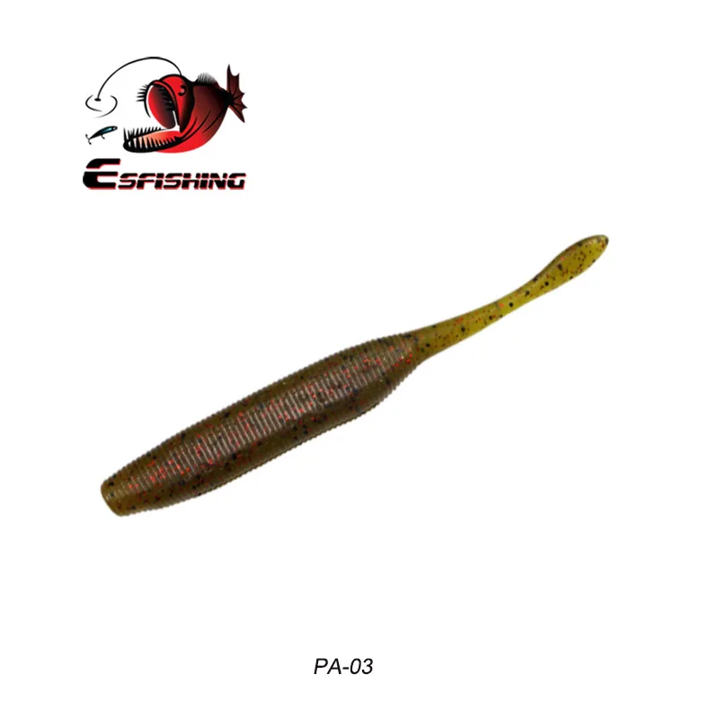 PA03 Рыболовные приманки ESFISHING Drive Shad, 125 мм, 7,8 г, 5 шт., рыболовные приманки для ловли карпа, набор Iscas, искусственные приманки для ловли на крючок, спиннербейт - Цвет: PA03