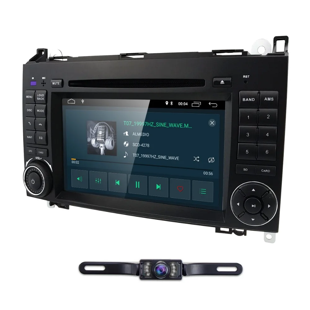 2 DIN Авторадио gps Android 8 1 Автомобильный мультимедийный dvd-плеер для Mercedes Benz C-Classs CLC W