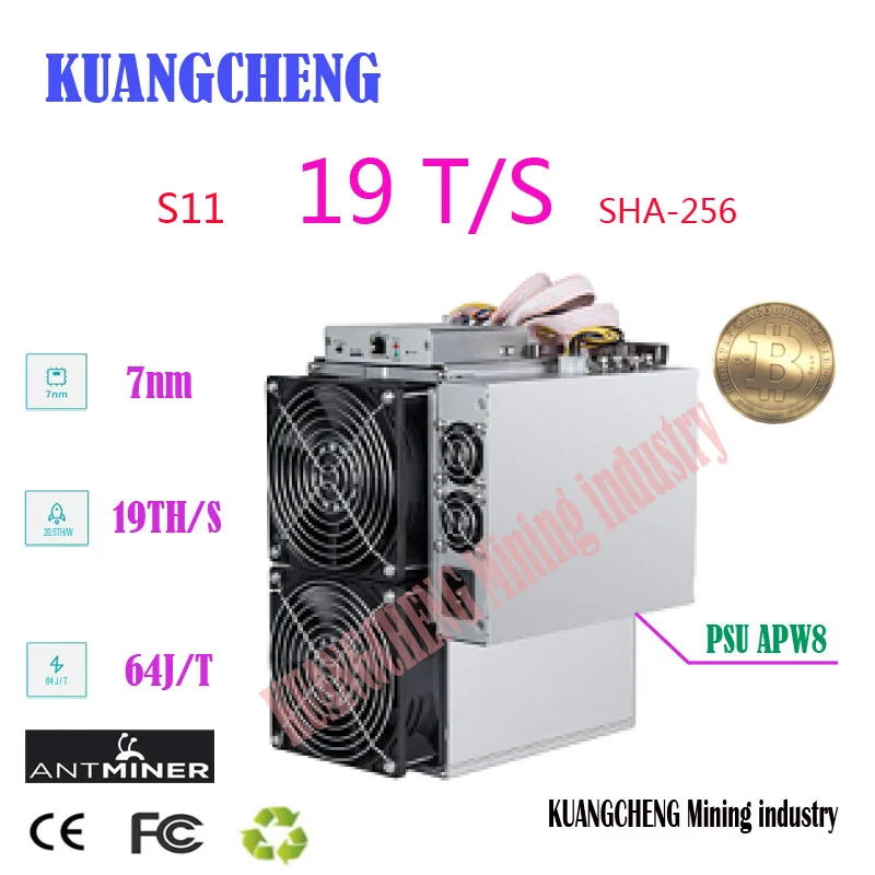 ONLD 90% новый Майнер AntMiner S11 19T BCH BTC лучше чем S9 S9j S15 T15 Z9 Mini T9 + WhatsMiner M10 M3 M3X Avalon|Серверы|