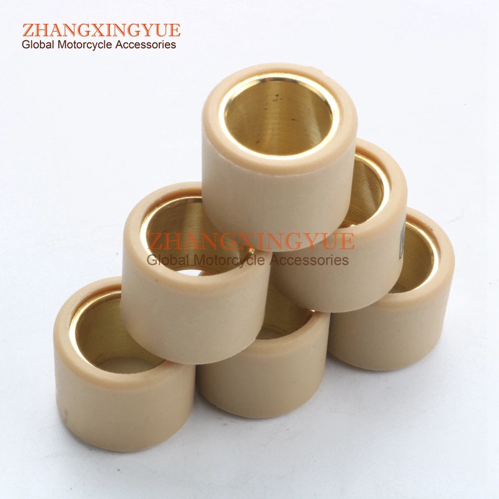 

6PC Variator Weights Round 20x17mm 12.5g for SUZUKI Sixteen 125 150 08-11