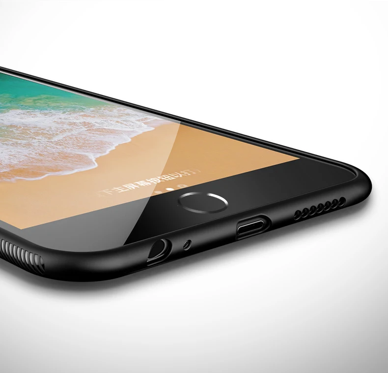 Msvii для iPhone 6 чехол iPhone 6 Чехол для iPhone 6 6S плюс роскошный Стекло защитный чехол Обложка Розовый противоударный для Apple