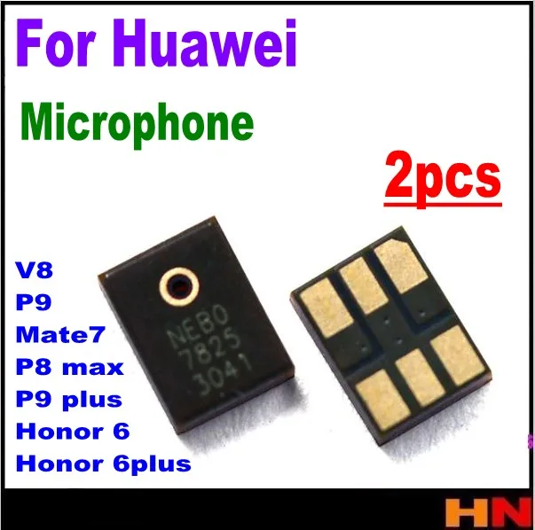 2 шт. Новый микрофон Внутренний динамик для Huawei Mate 7 P8 max honor 6 6plus V8 P9 Plus запасные