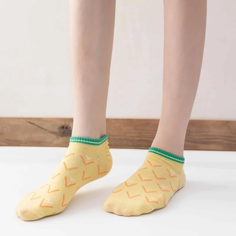 SP & CITY/недорогие носки до щиколотки с фруктами из мультфильма женские хлопковые