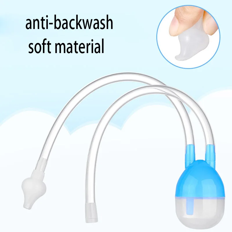 Baby Nasal Mouth Suction Device Kids Sucks Nose Care Safe Non Toxic Silicone Aspirator Snivel Vacuum Clean | Мать и ребенок
