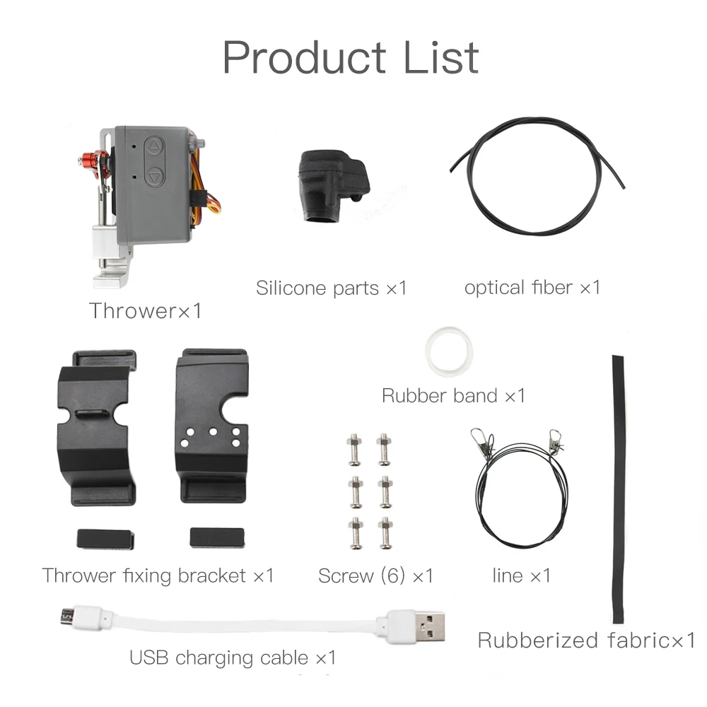 Shinkichon Pelter Fish Bait Advertising Ring Thrower for Fishing Publicity Propose DJI Mavic pro/Platinum Drone Accessories | Электроника