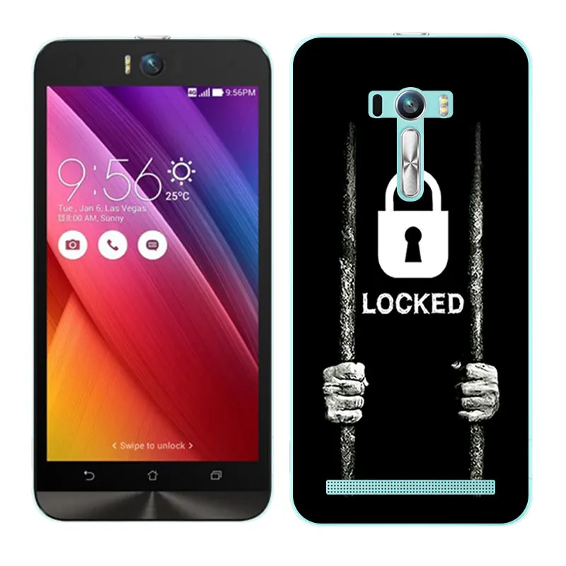 11 Для Asus Zenfone Selfie ZD551KL 5,5 дюймов Мягкий силиконовый чехол для телефона с Туманность Обложка с рисунком для Asus Zenfone Selfie ZD551KL Fundas - Цвет: 11