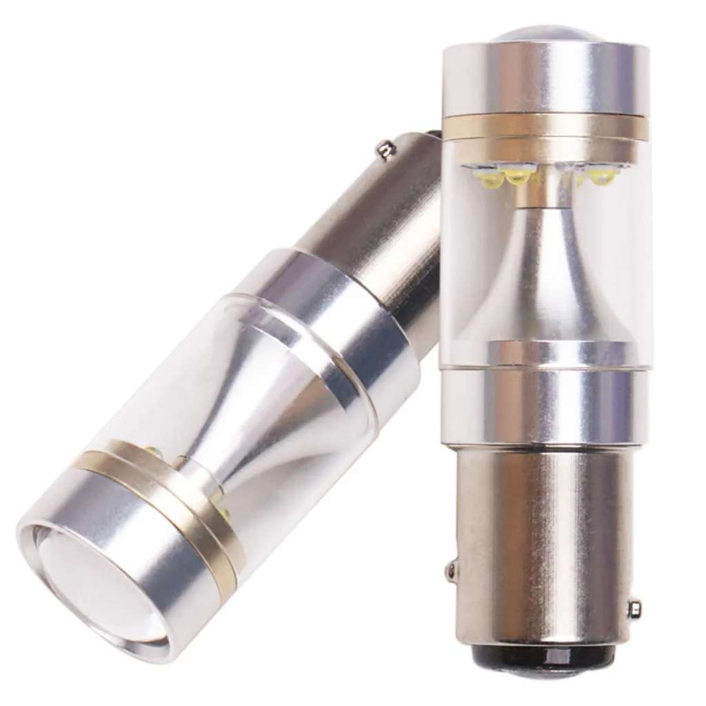 1Pcs white light Car Light 6500k 750Lm 2525 Led S25 1157 bay15d brake tail stop LED Bulbs Universal Lamp bulb | Автомобили и