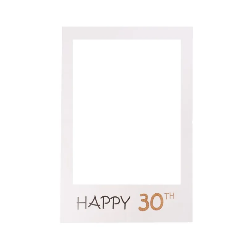 30th birthday Yoeriwoo 1st 18th 21st 30th 50th фоторамка с днем рождения Декорации для взрослых реквизит фон для детского дня рождения - Цвет: 30th birthday