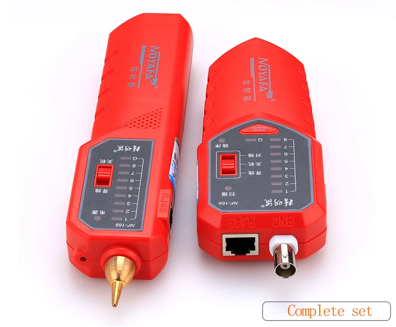 Kelushi nf-168 Кабельный тестер Tracer дефектоскоп 8p4c 8p8c utp/stp RJ45 RJ11 BNC с анти-возможность вмешательства 1 шт./лот