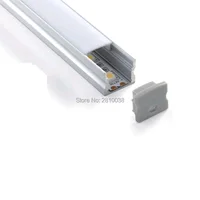500 X 2M Sets/Lot Anodized silver aluminium led channels and 17X15mm cover line led profile light for ceiling mounted wall
