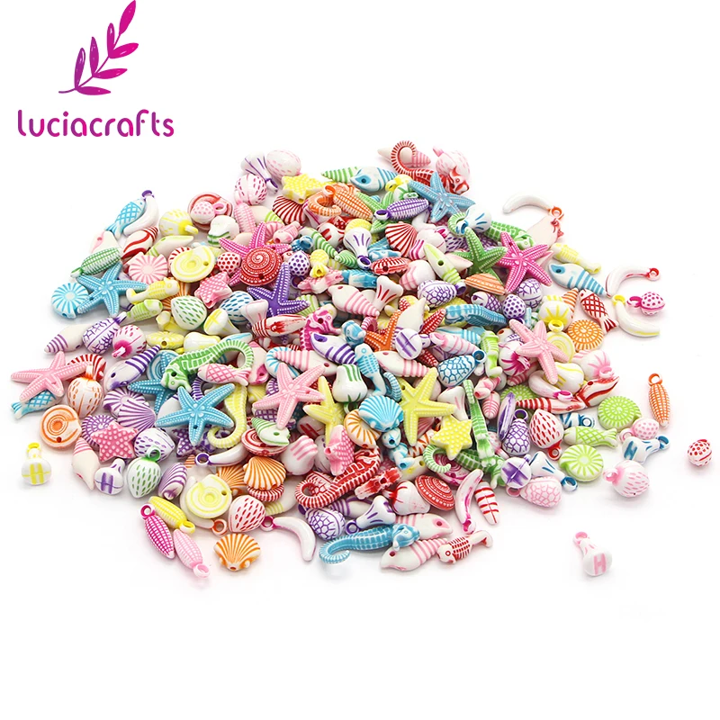 Lucia crafts 50 г около 120 шт. акриловые бусины Сделай Сам ручной работы аксессуары