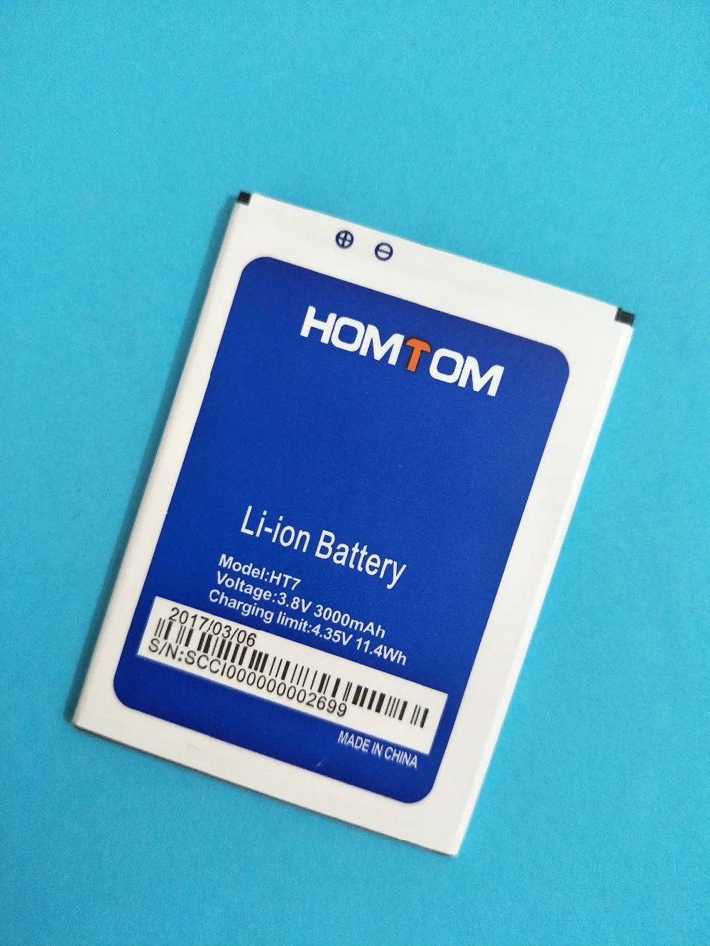AZK 3000 мАч 100% Новый Сменный аккумулятор HT7 для телефона Homtom Pro Аккумулятор сотового
