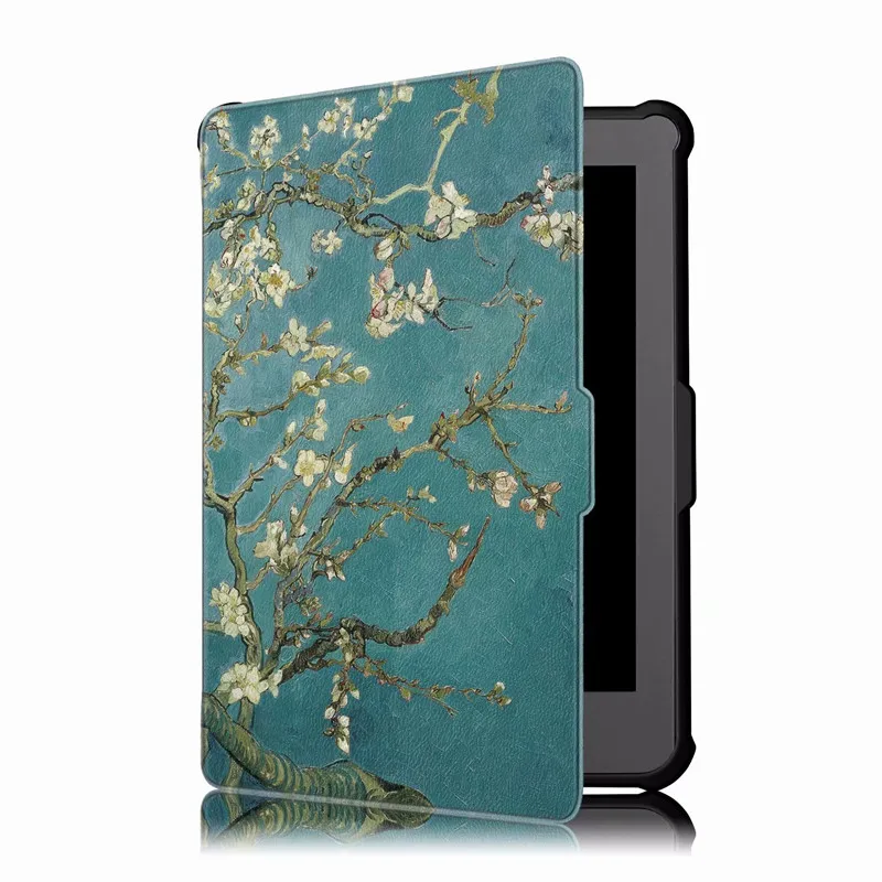 Для Kobo Clara Clear HD 6 &quot2018 ультра тонкий смарт чехол TPU кожаный защитный чехол|Чехлы