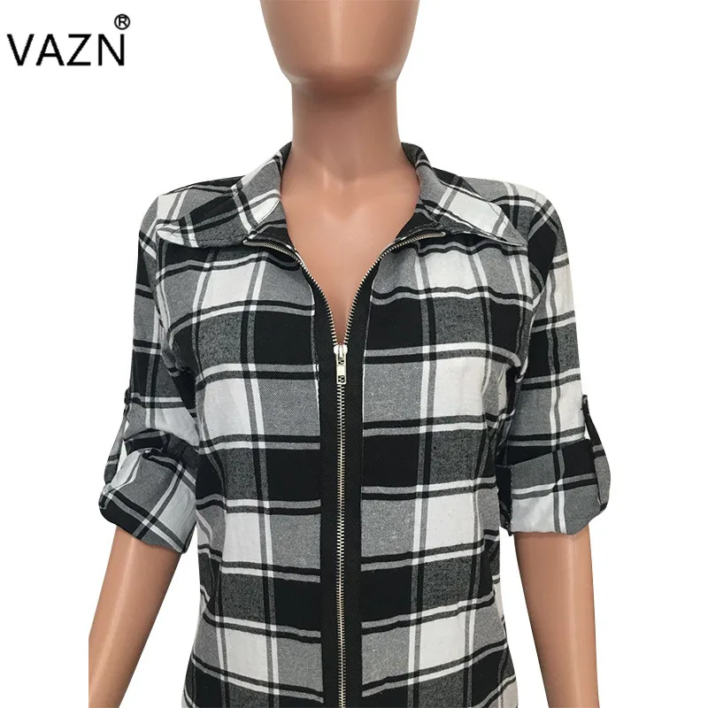 VAZN Весна 2019 горячая Распродажа модная с длинным рукавом женская сексуальная