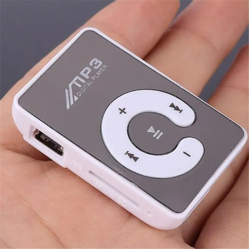 Новинка 2019 модный портативный USB мини MP3 плеер с поддержкой карт Micro SD и TF стильный