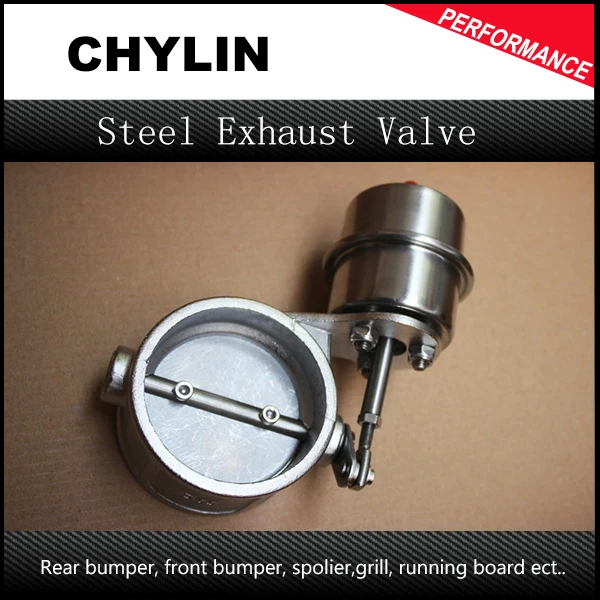 Нержавеющая сталь Выхлопной Клапан управления Набор Boost привод открытый стиль 51