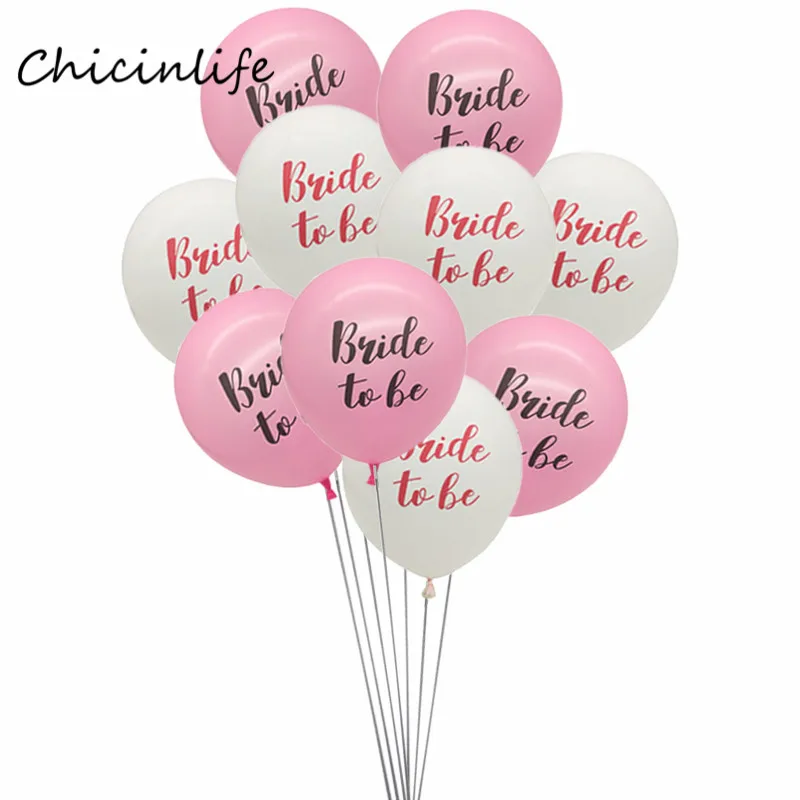 Chicinlife 10 шт./лот дюймов розовый шар невесты для свадьбы и Помолвки украшение