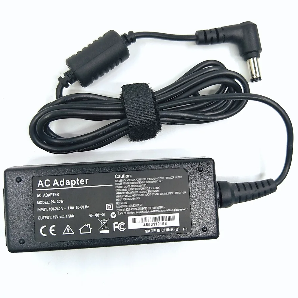 Адаптер питания постоянного тока: 5 5*1 7 мм 19 в а 30 Вт для Acer Aspire One AOA110 AOA150 ZG5 ZA3 NU ZH6