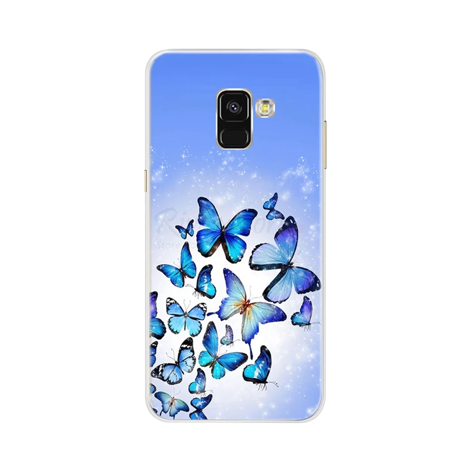 Силиконовый чехол для телефона samsung Galaxy A8 A530 чехол для samsung A8 Plus A730 чехол бампер для Galaxy A8 A 8