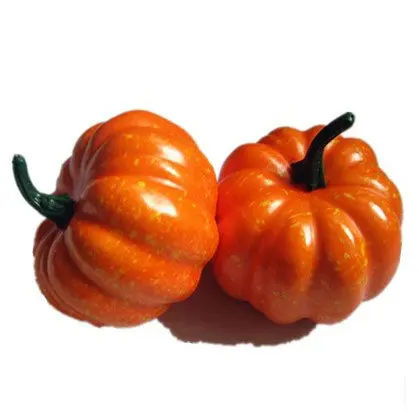 Реалистичные Осень мини-искусственные тыквы пены Вышивка Крестом Пакет 16 3 дюйма