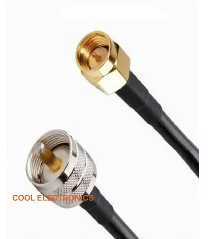 1 м SMA женский/Мужской к UHF мужской женский RF коаксиальный Удлинительный